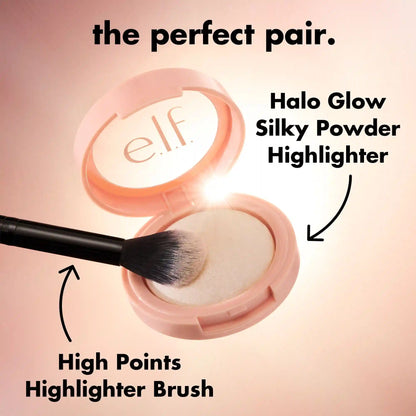 Halo Glow Silky Powder Highlighter - Warm Gold