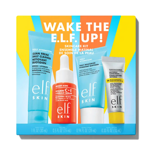 Wake the e.l.f. Up Skincare Kit