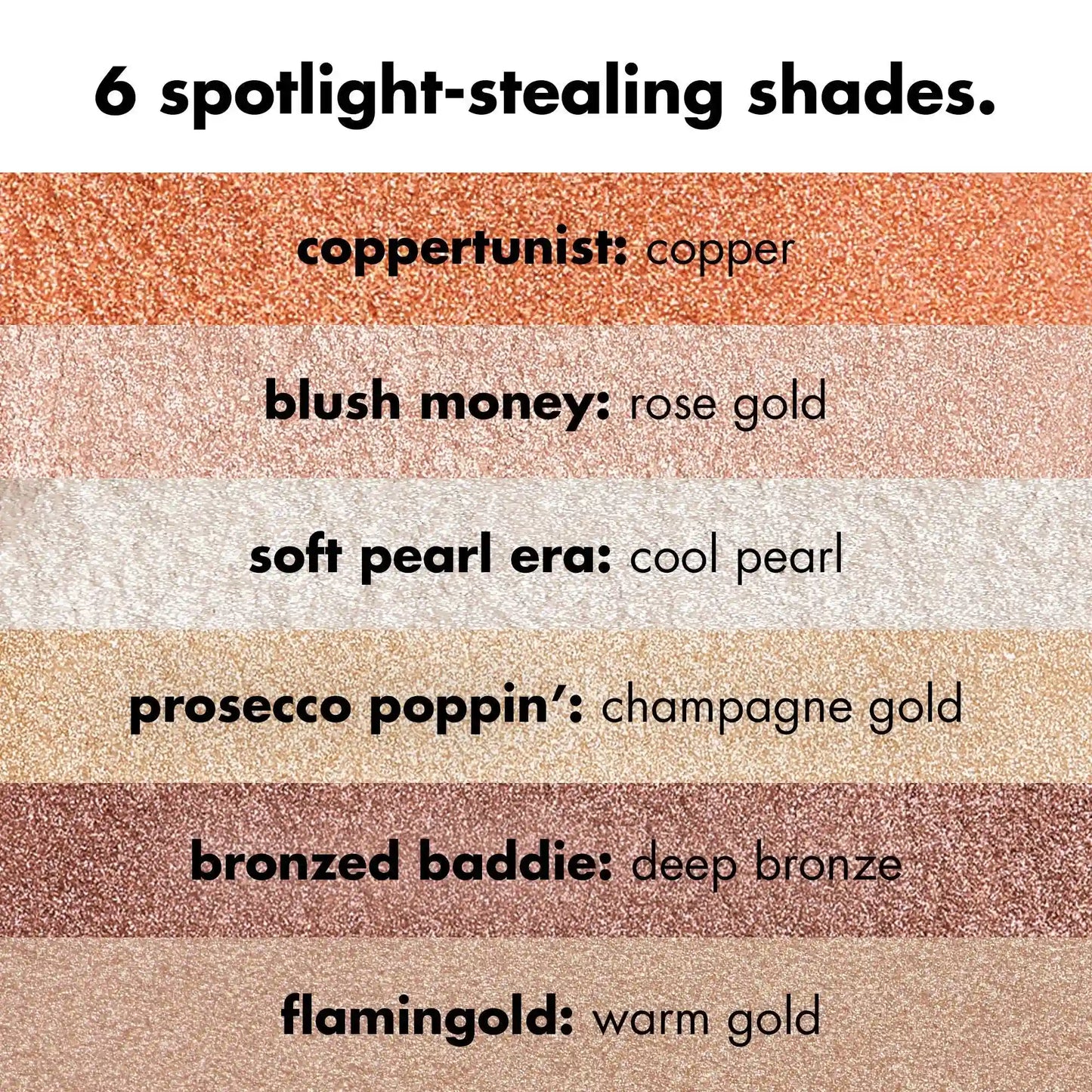 Halo Glow Silky Powder Highlighter - Warm Gold