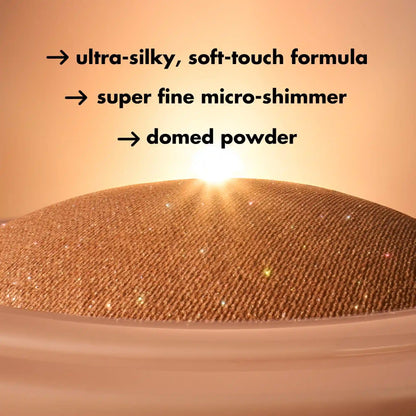 Halo Glow Silky Powder Highlighter - Warm Gold